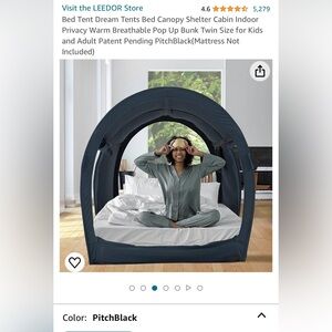 Bed tent - twin size.